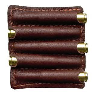 Etui pour cartouches en cuir d'élan