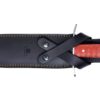 Couteau de chasse AKAH MICARTA rouge