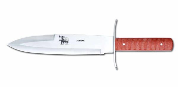 Couteau de chasse AKAH MICARTA rouge