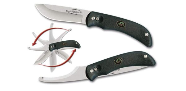 Couteau OUTDOOR EDGE "SWINGBLADE" noir