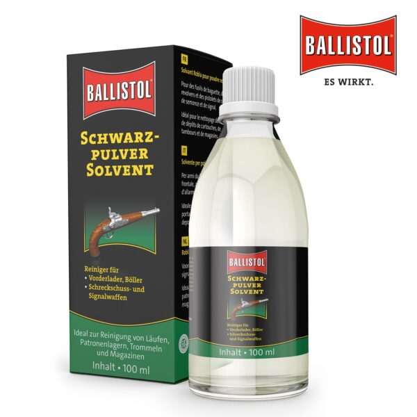 Solvant pour poudre noire Ballistol Robla en Flacon de 100 ml