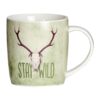 Tasse en porcelaine motif chasse